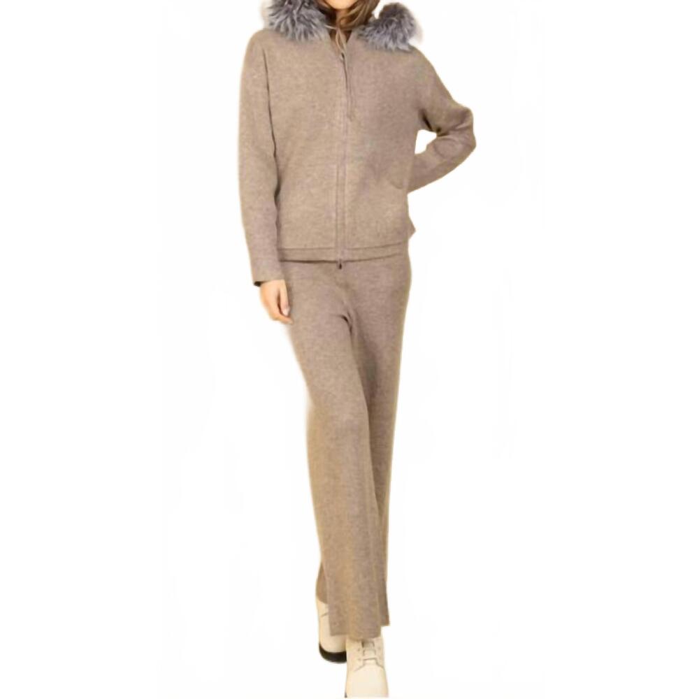 NEW JESSIE LIU kendra tracksuit in khaki